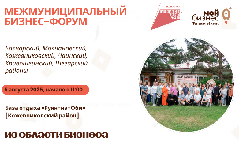 Межмуниципальный форум "Мой бизнес" в Кожевниковском районе